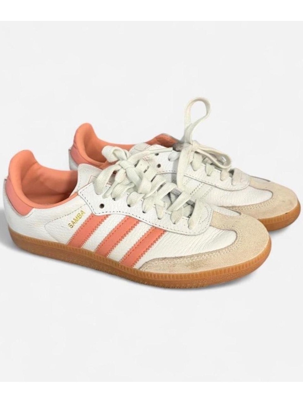 Adidas Sambas Pink & White